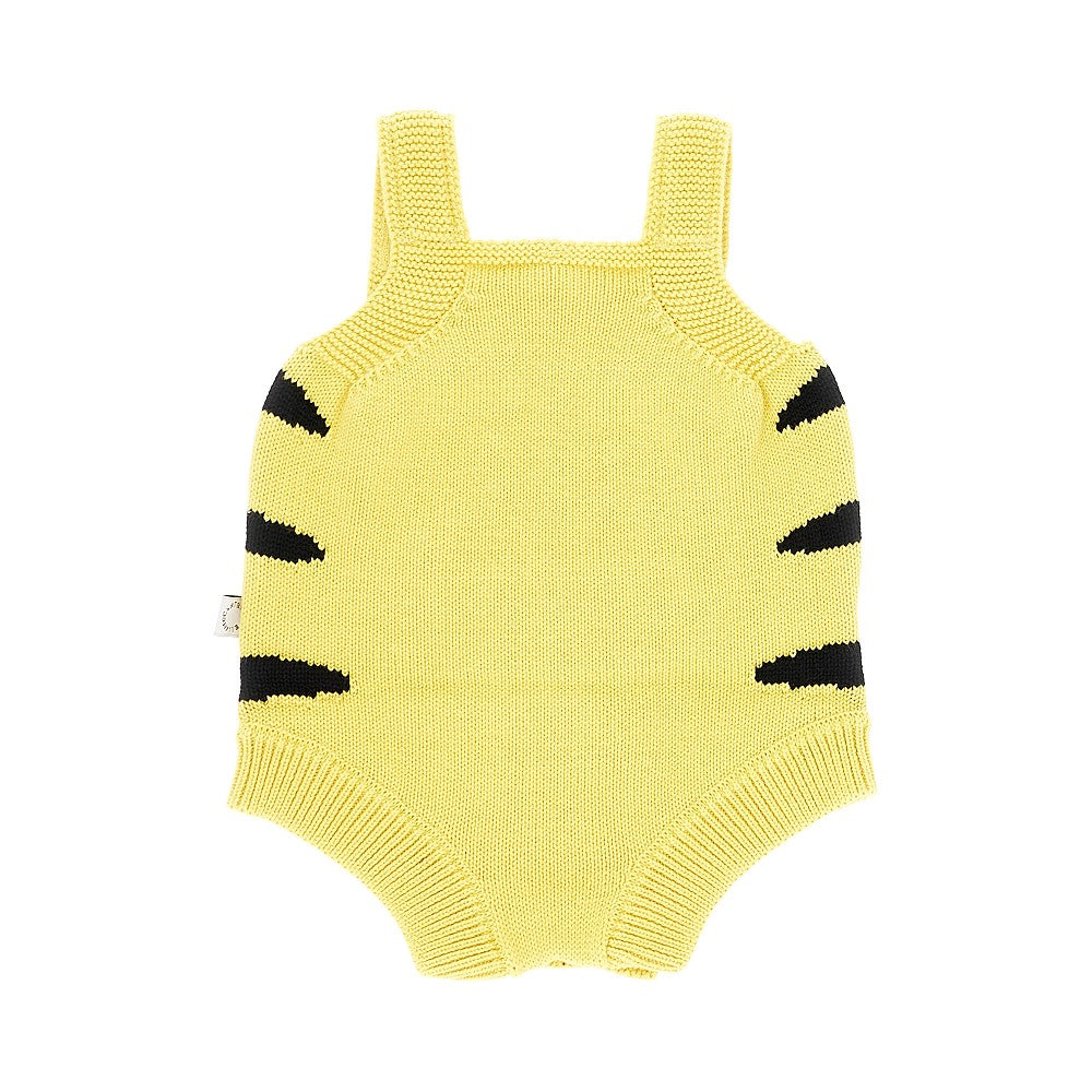 Body in maglia con motivo tigre