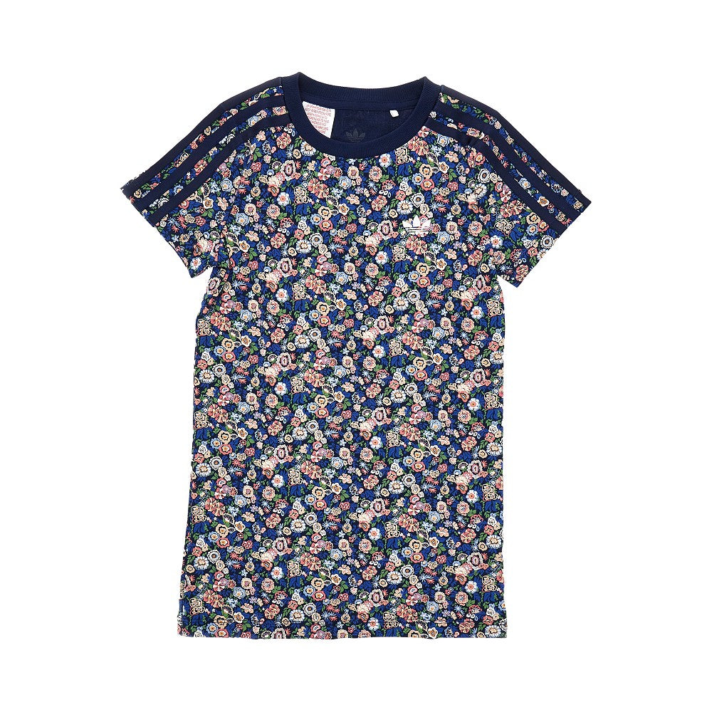 Floral jersey mini tee dress
