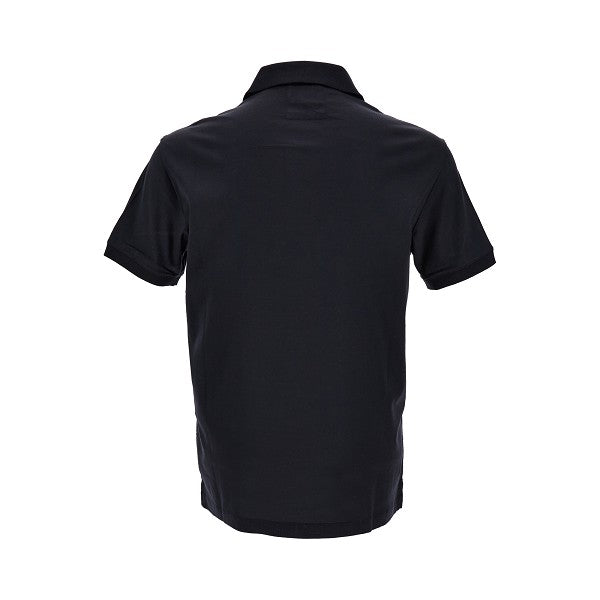 Polo in jersey con logo