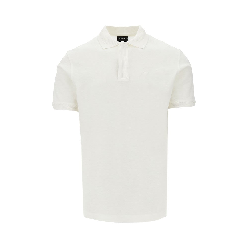 Piquet polo shirt with Eagle Logo