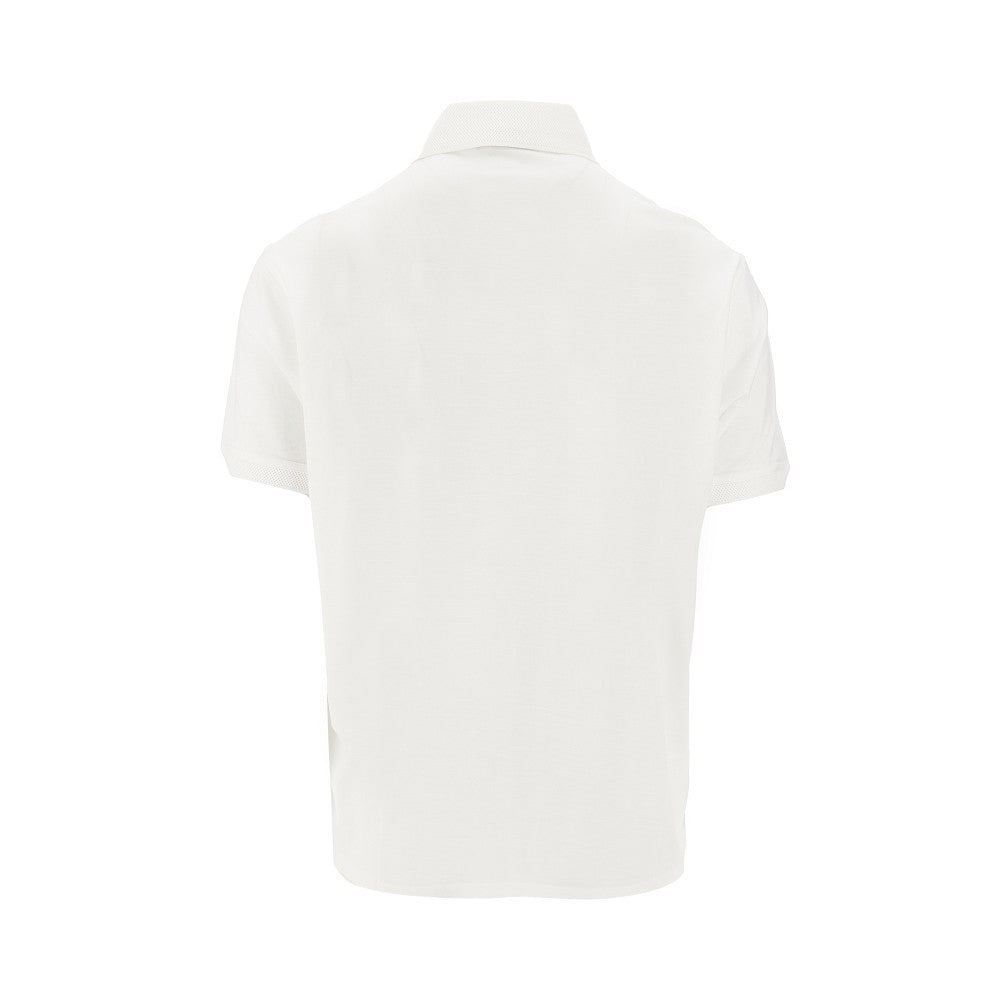 Polo in jersey con ricamo Eagle
