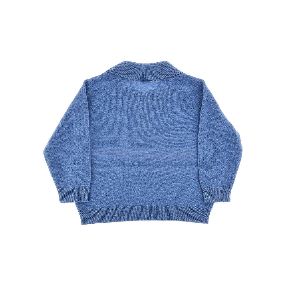 'Basi' wool polo sweater