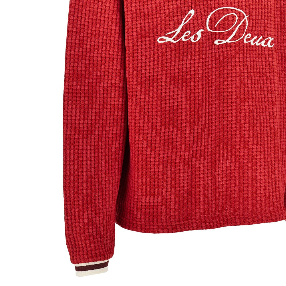 Polo in maglia con ricamo logo