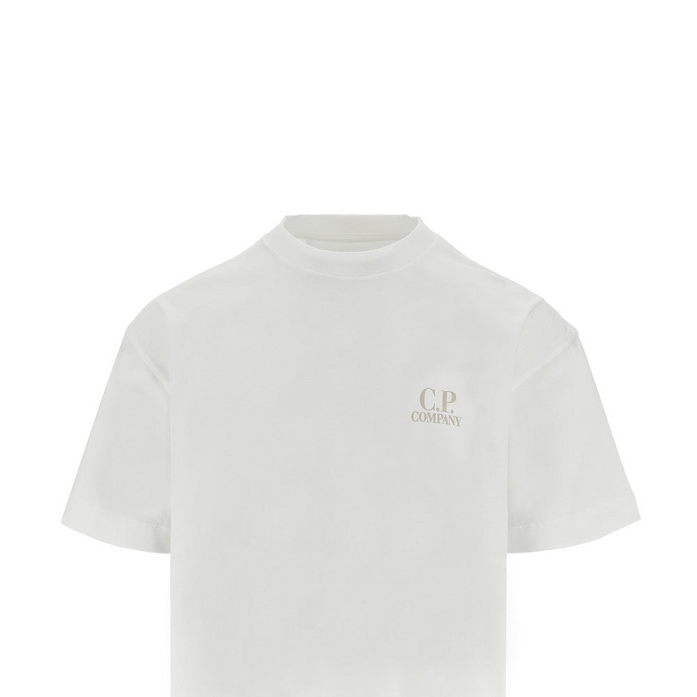 T-shirt con stampa logo