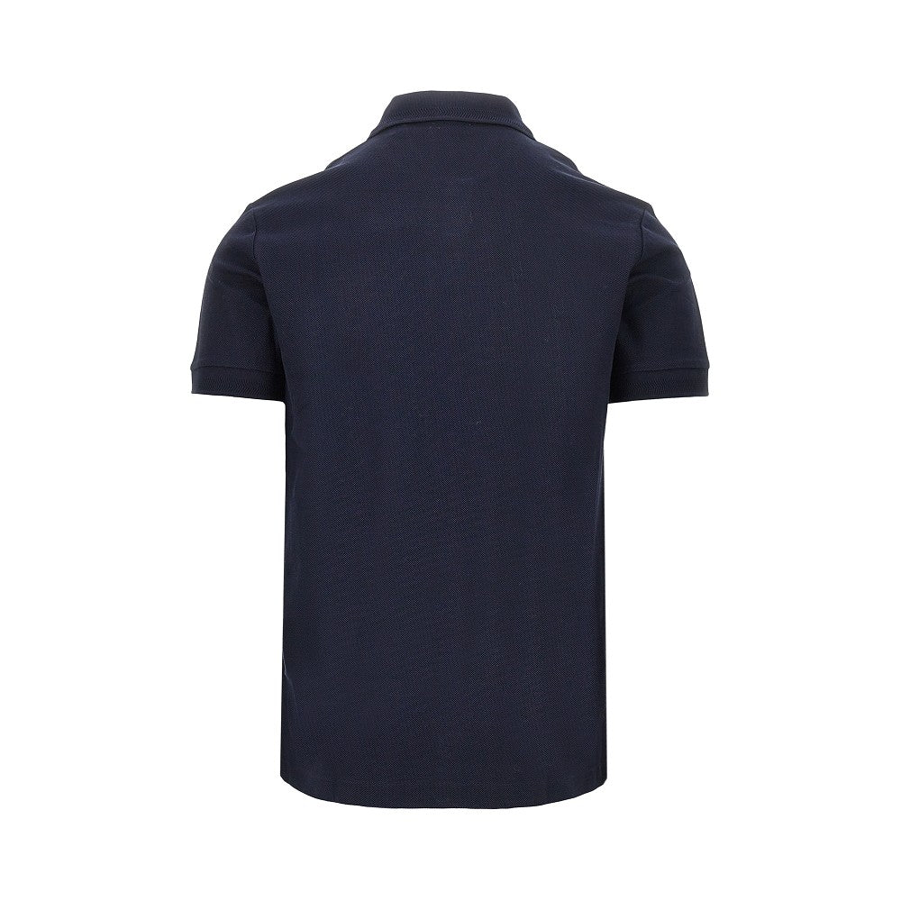 Cotton piquet polo shirt with EKD embroidery