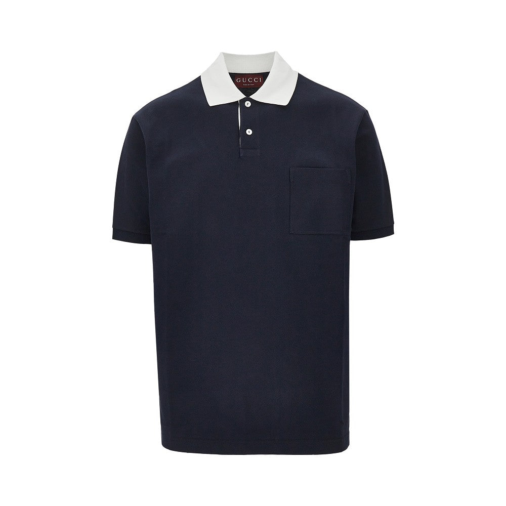 Stretch piquet polo shirt