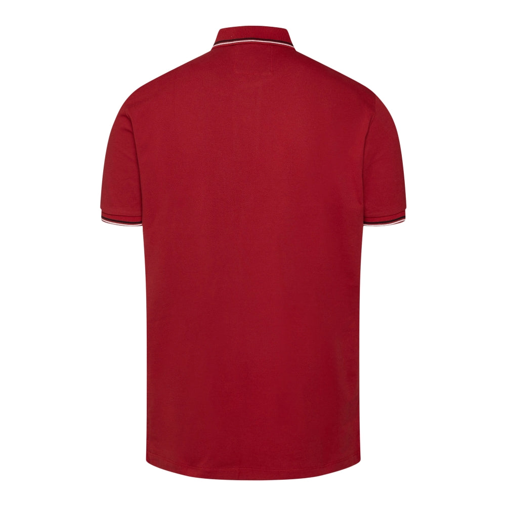 Polo in piqué di cotone stretch