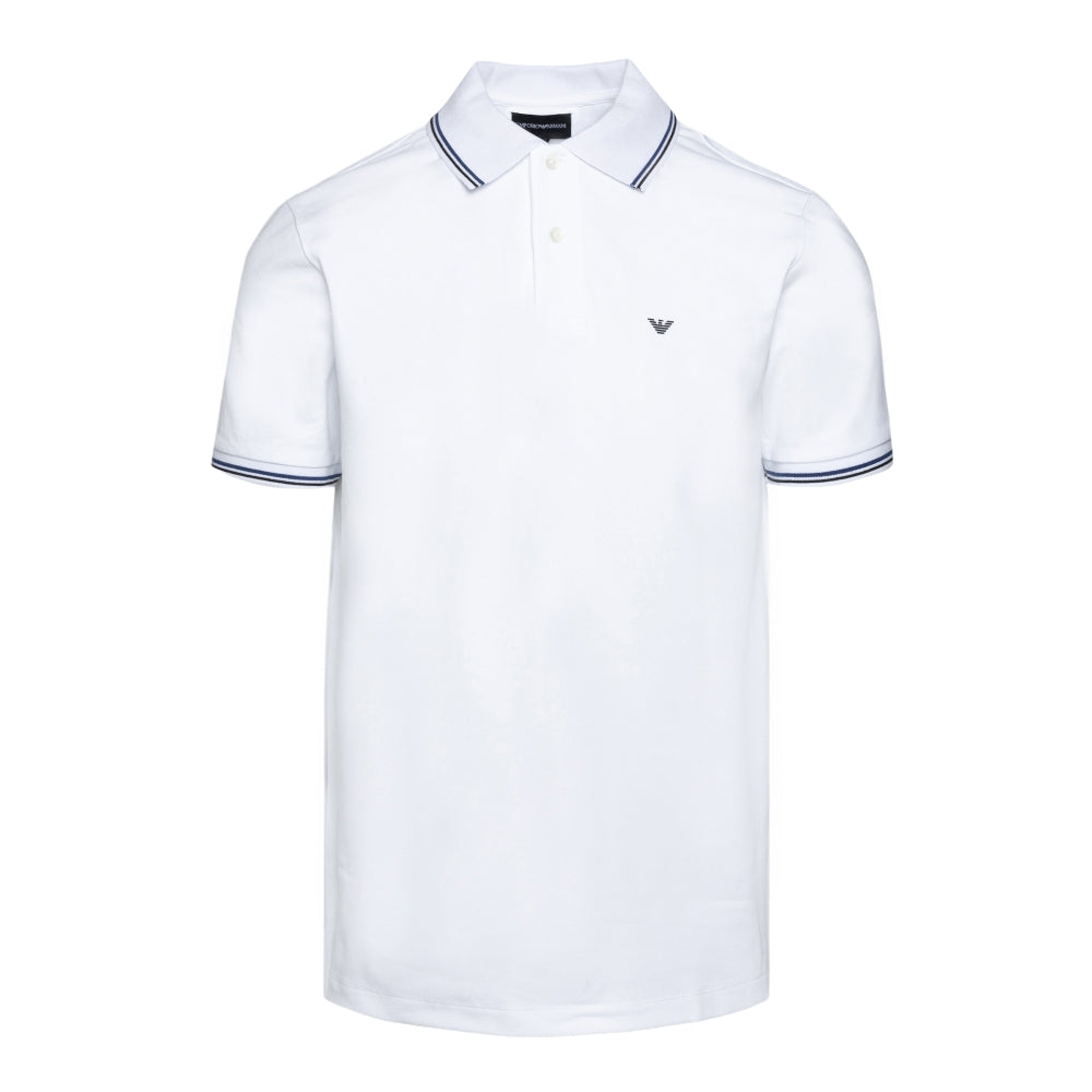 Polo in piqué di cotone stretch