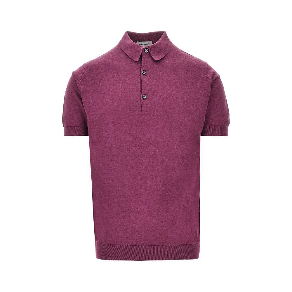 'Adrian' cotton polo shirt