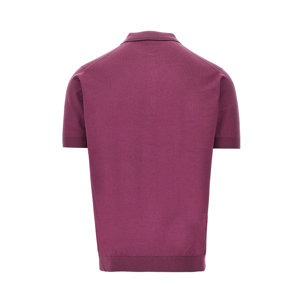 'Adrian' cotton polo shirt