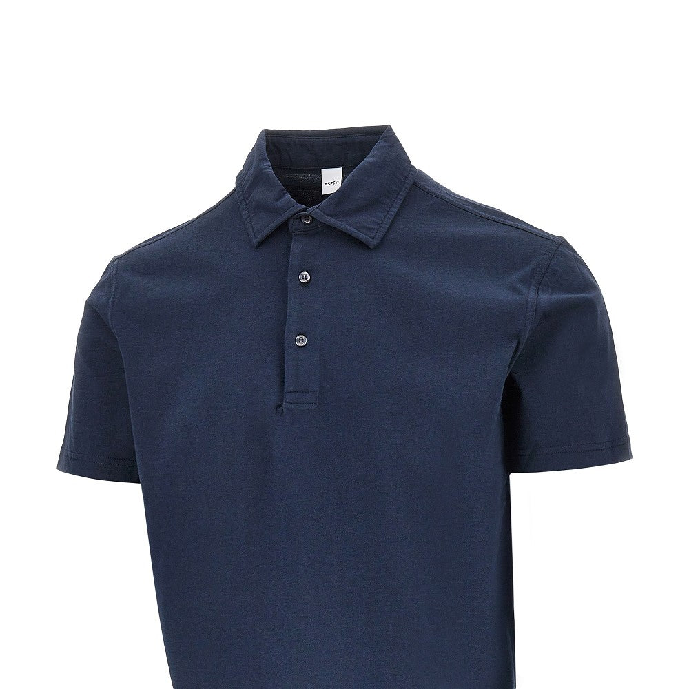 Polo in jersey