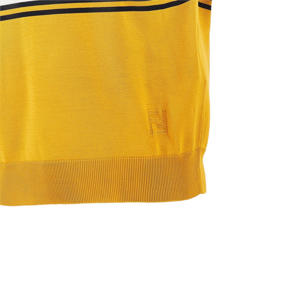 Polo in maglia a righe