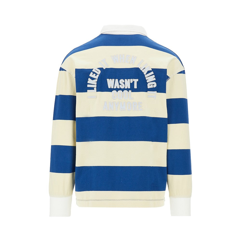 Polo in jersey a righe