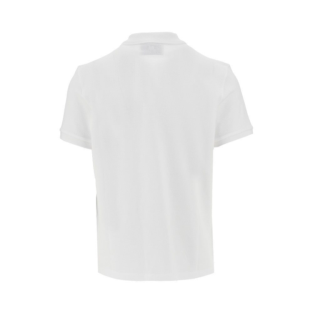 Ami de Coeur embroidery piquet polo shirt