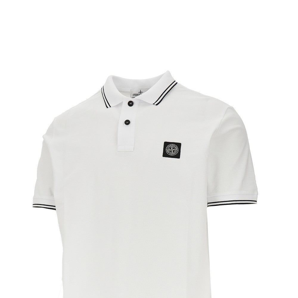 Polo in piquet stretch