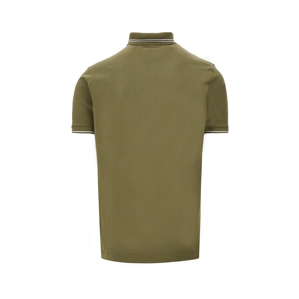 Stretch piquet polo shirt
