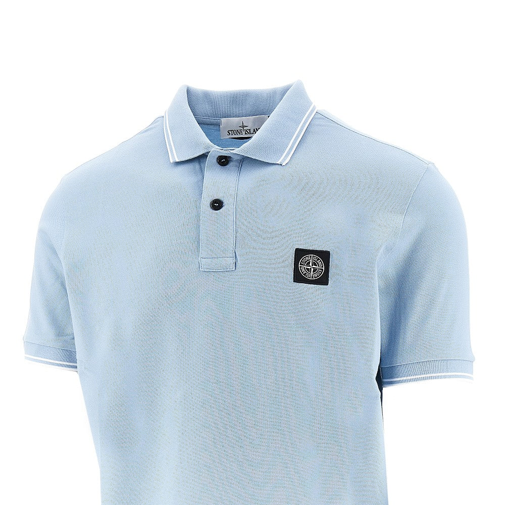 Polo in piquet stretch