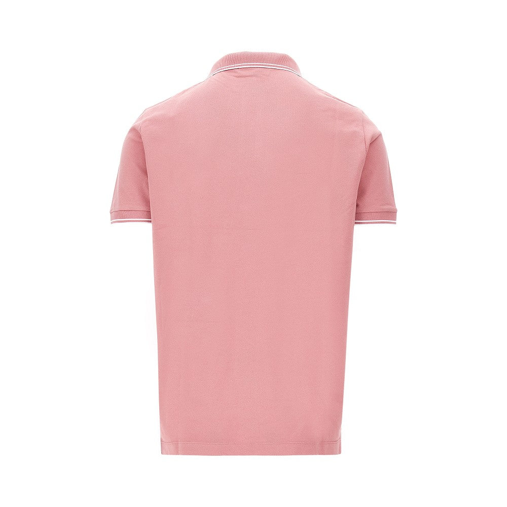 Stretch piquet polo shirt