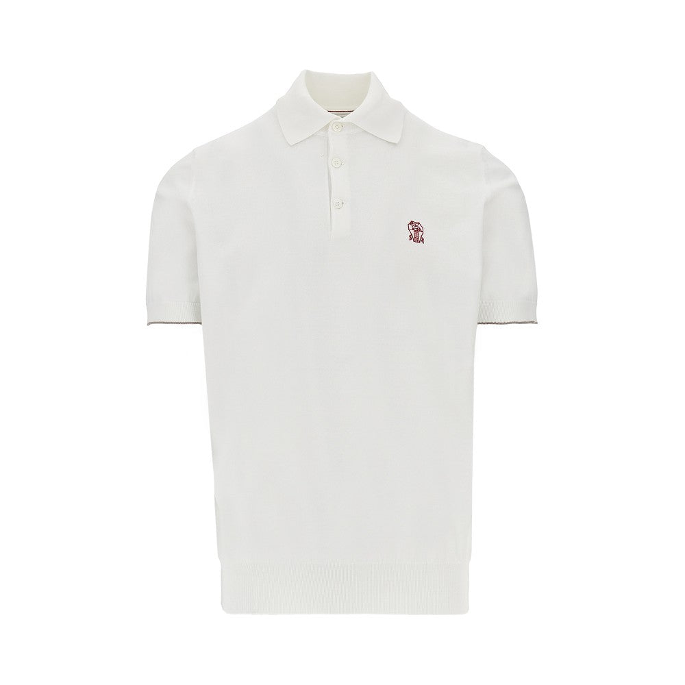 Polo in maglia di cotone