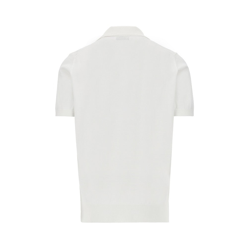 Polo in maglia di cotone