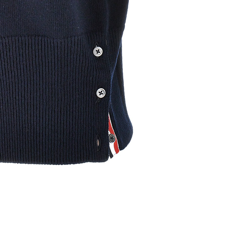 Lunar New Year intarsia wool polo shirt
