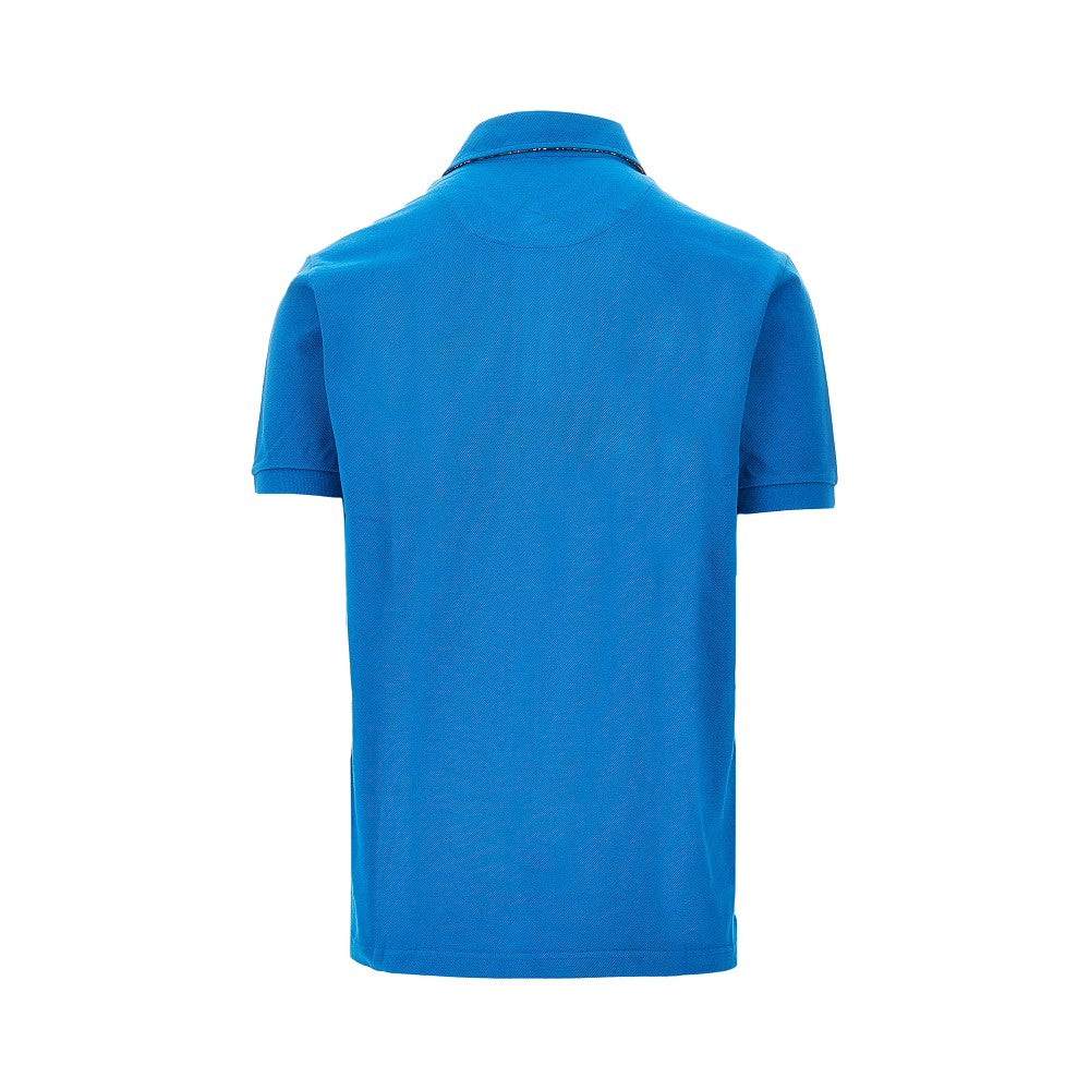 Piquet polo shirt with Pegaso embroidery