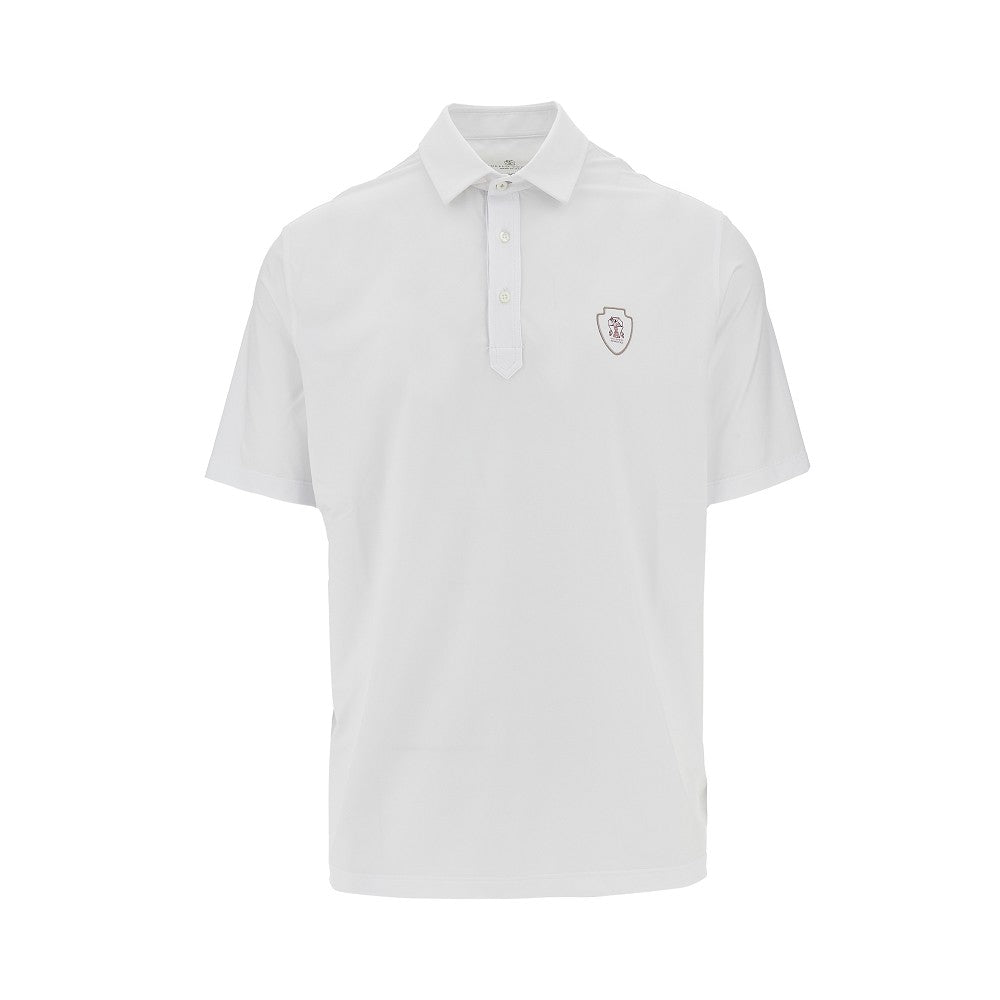 Polo in jersey tecnico stretch