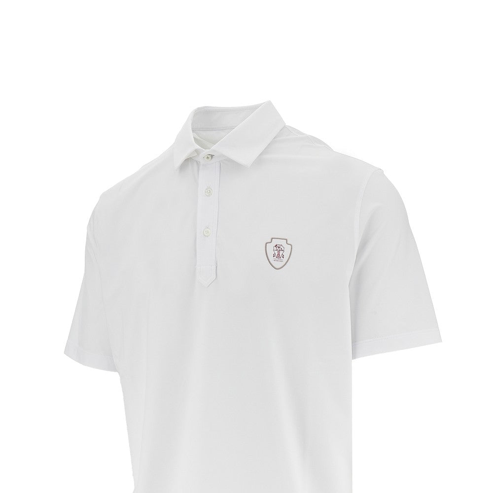 Polo in jersey tecnico stretch