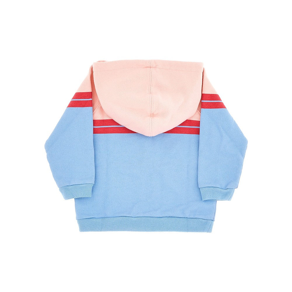 Felpa full-zip con stampa logo