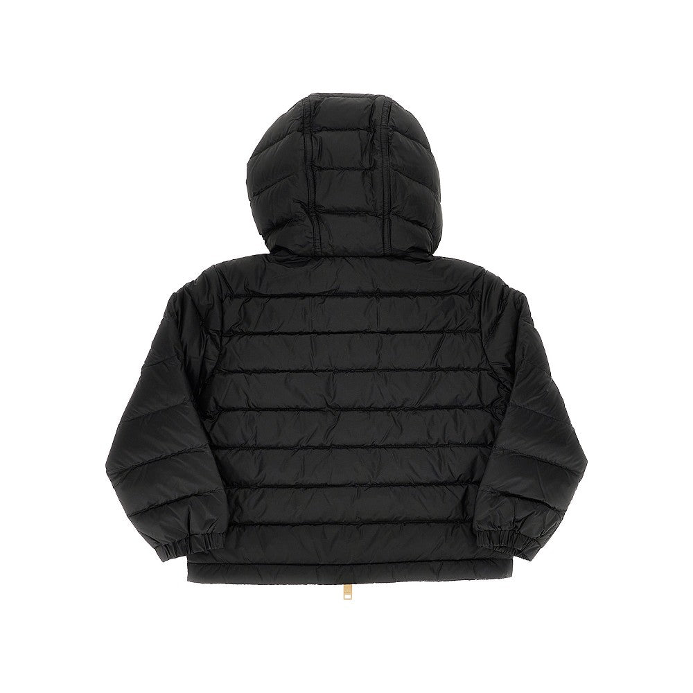 Piumino con finiture Check
