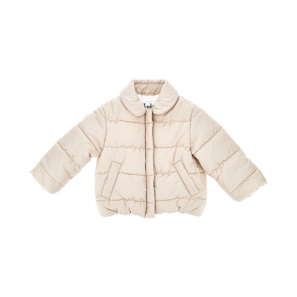 Piumino in nylon trapuntato