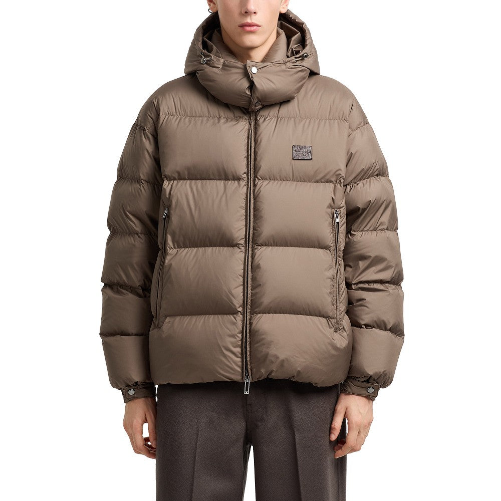 Piumino trapuntato in nylon ripstop