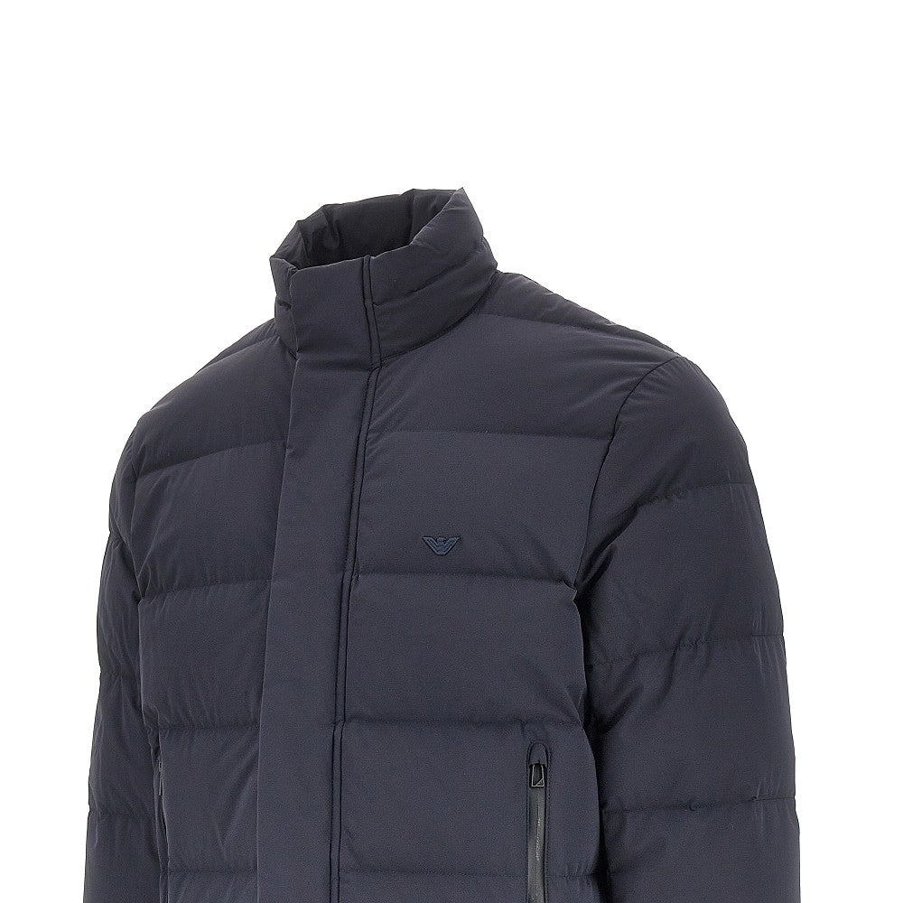 Piumino in nylon stretch idrorepellente