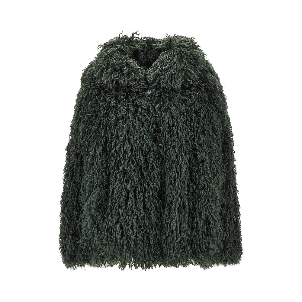 Faux fur jacket