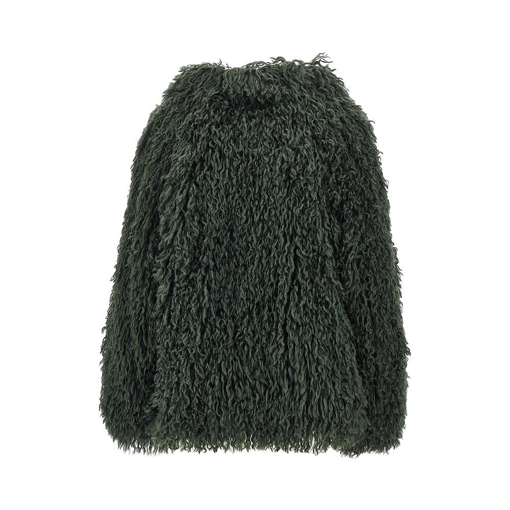 Faux fur jacket