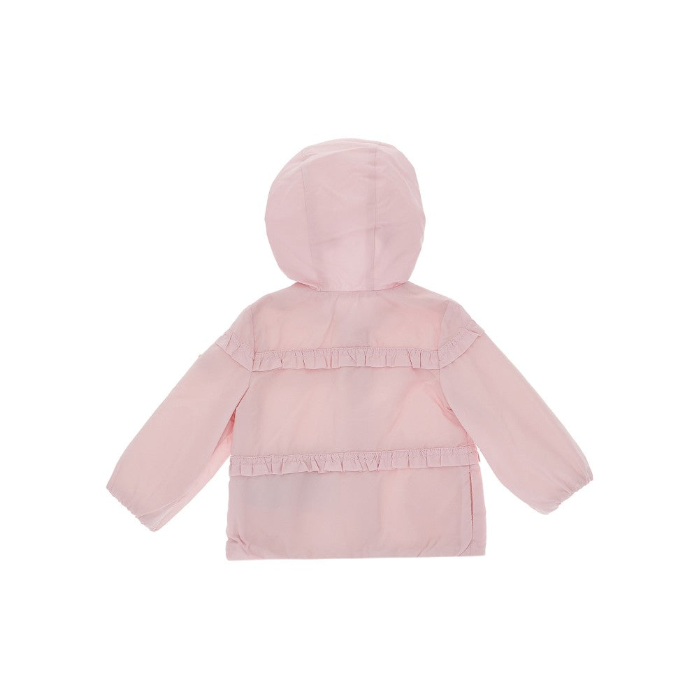 'Hiti' ruffled nylon jacket