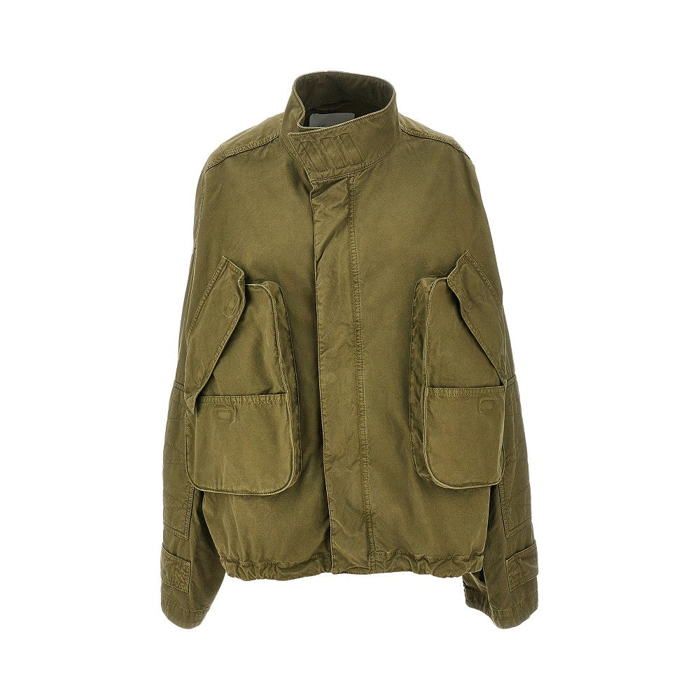 Blouson in tela con tascone