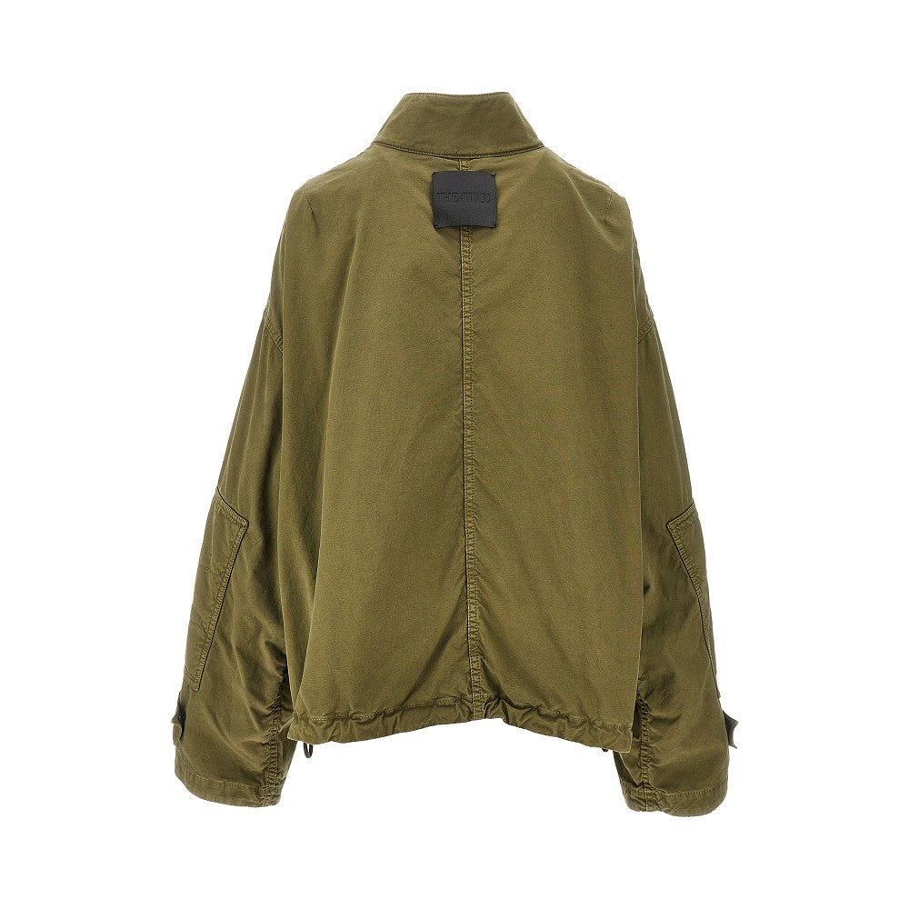 Blouson in tela con tascone