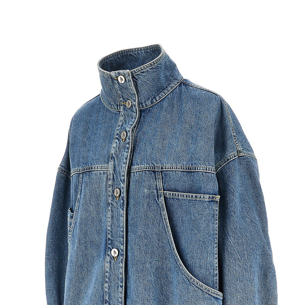 Blouson oversize in denim