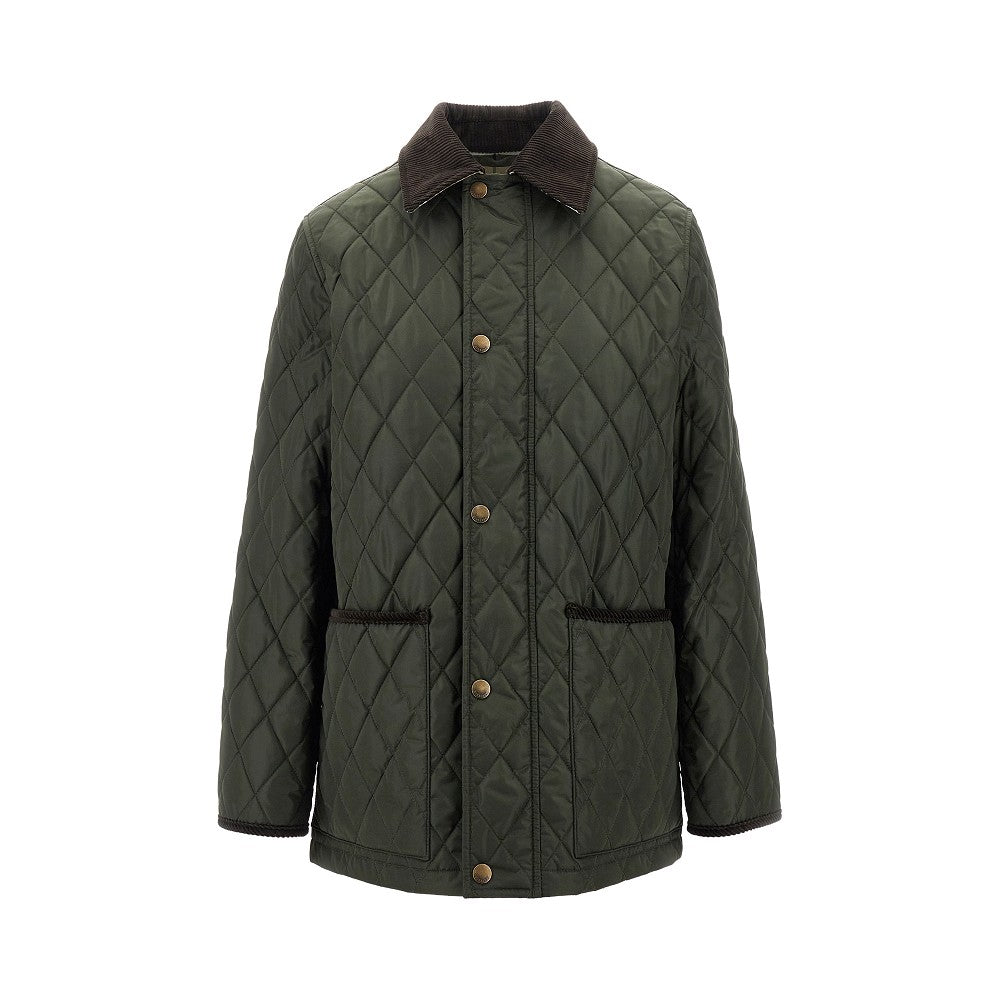 Quilted nylon country jacket