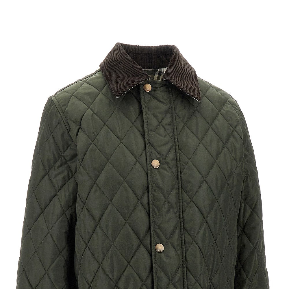 Quilted nylon country jacket