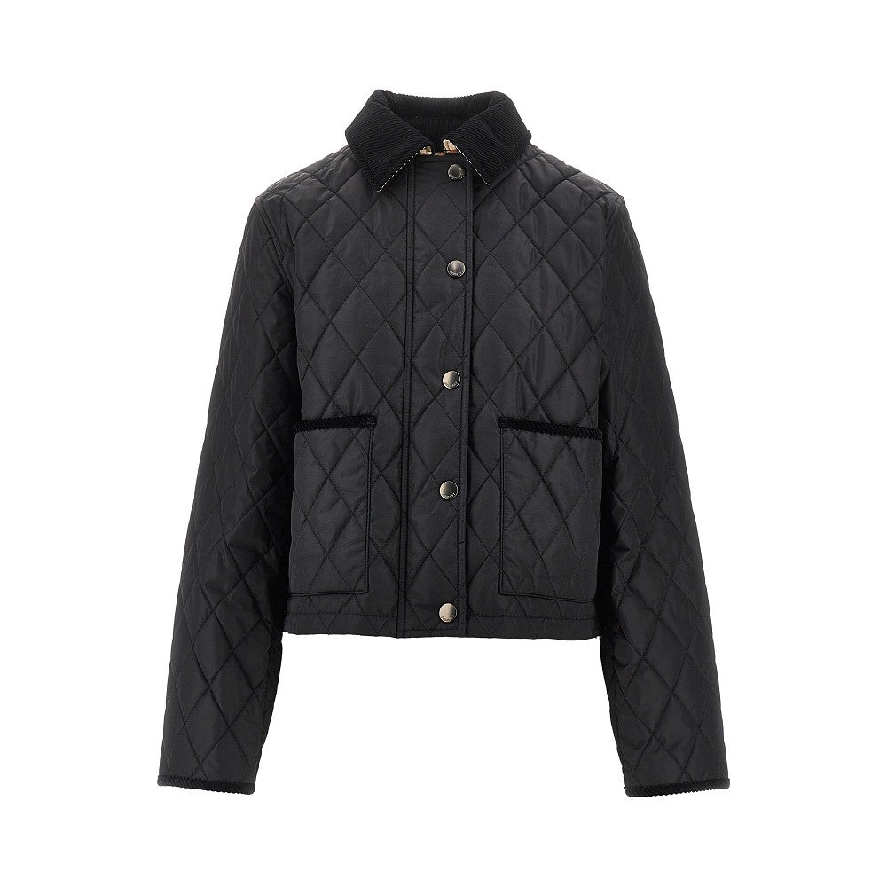 Quilted nylon country jacket