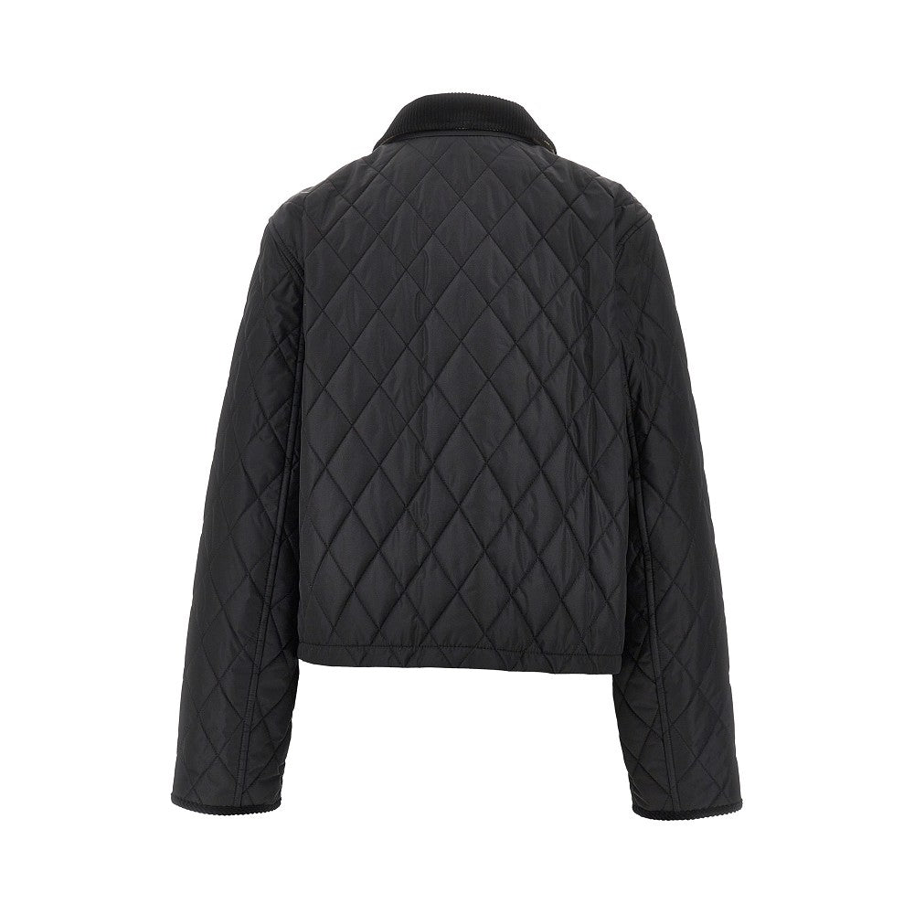 Quilted nylon country jacket