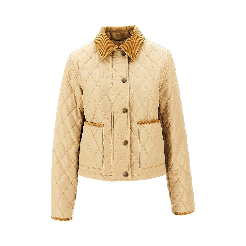 Quilted nylon jacket