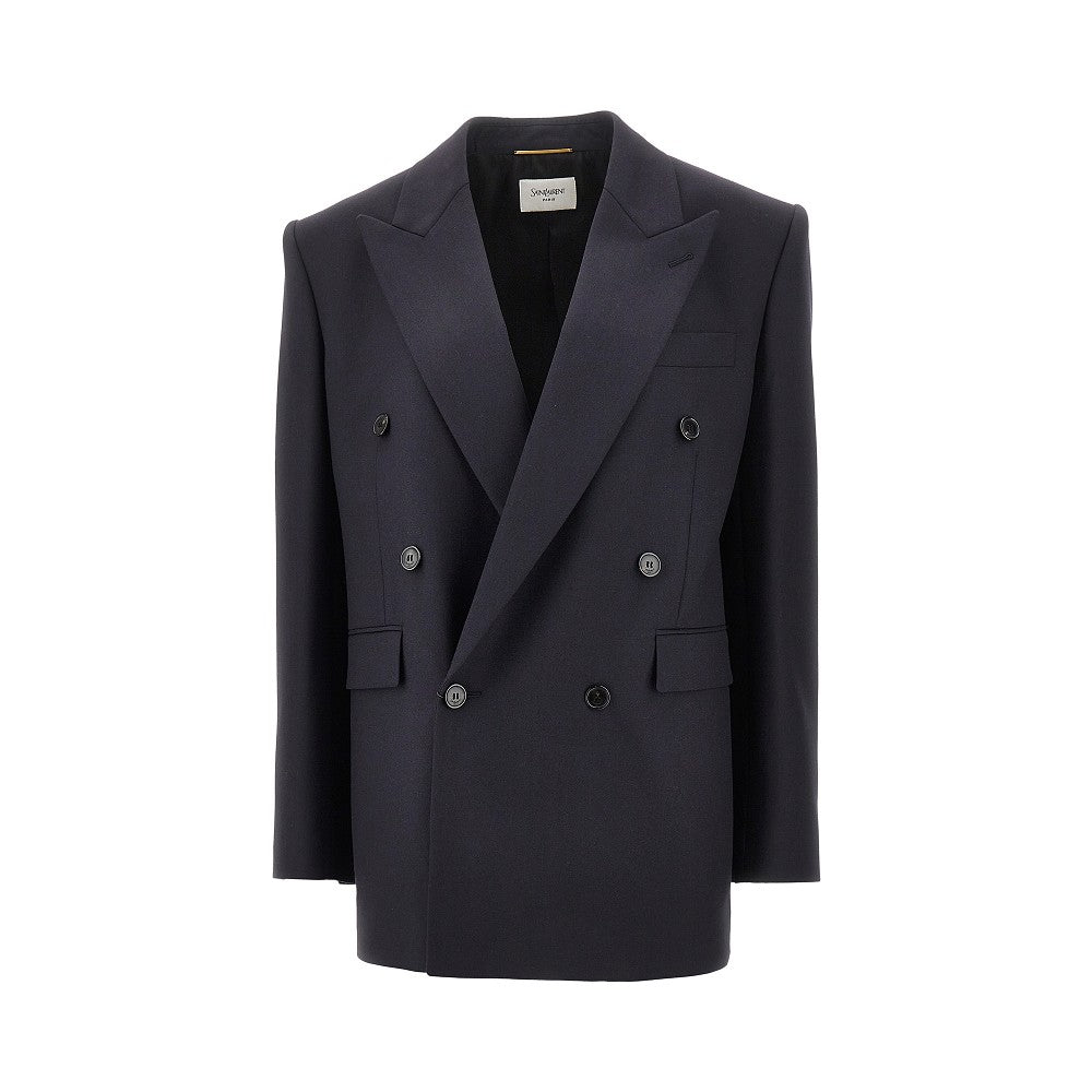 Giacca oversize in gabardine