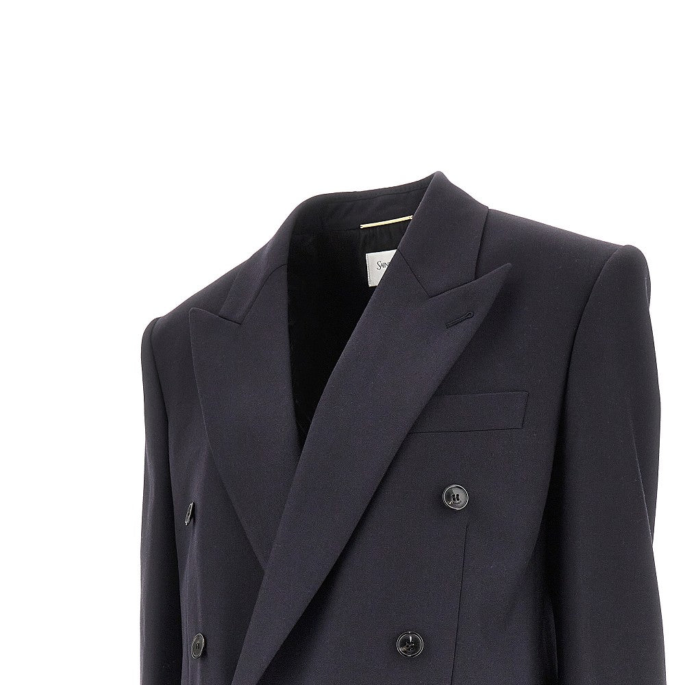 Giacca oversize in gabardine