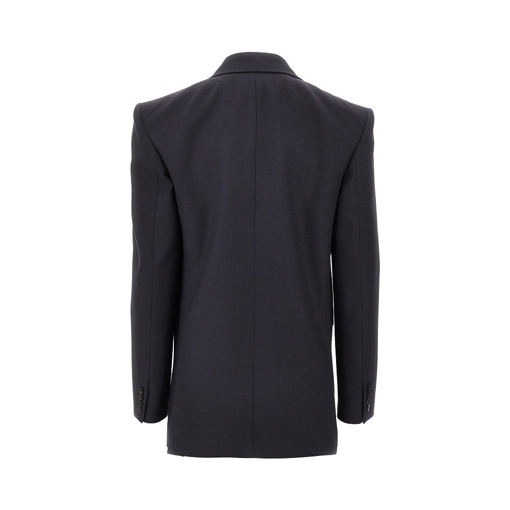 Giacca oversize in gabardine