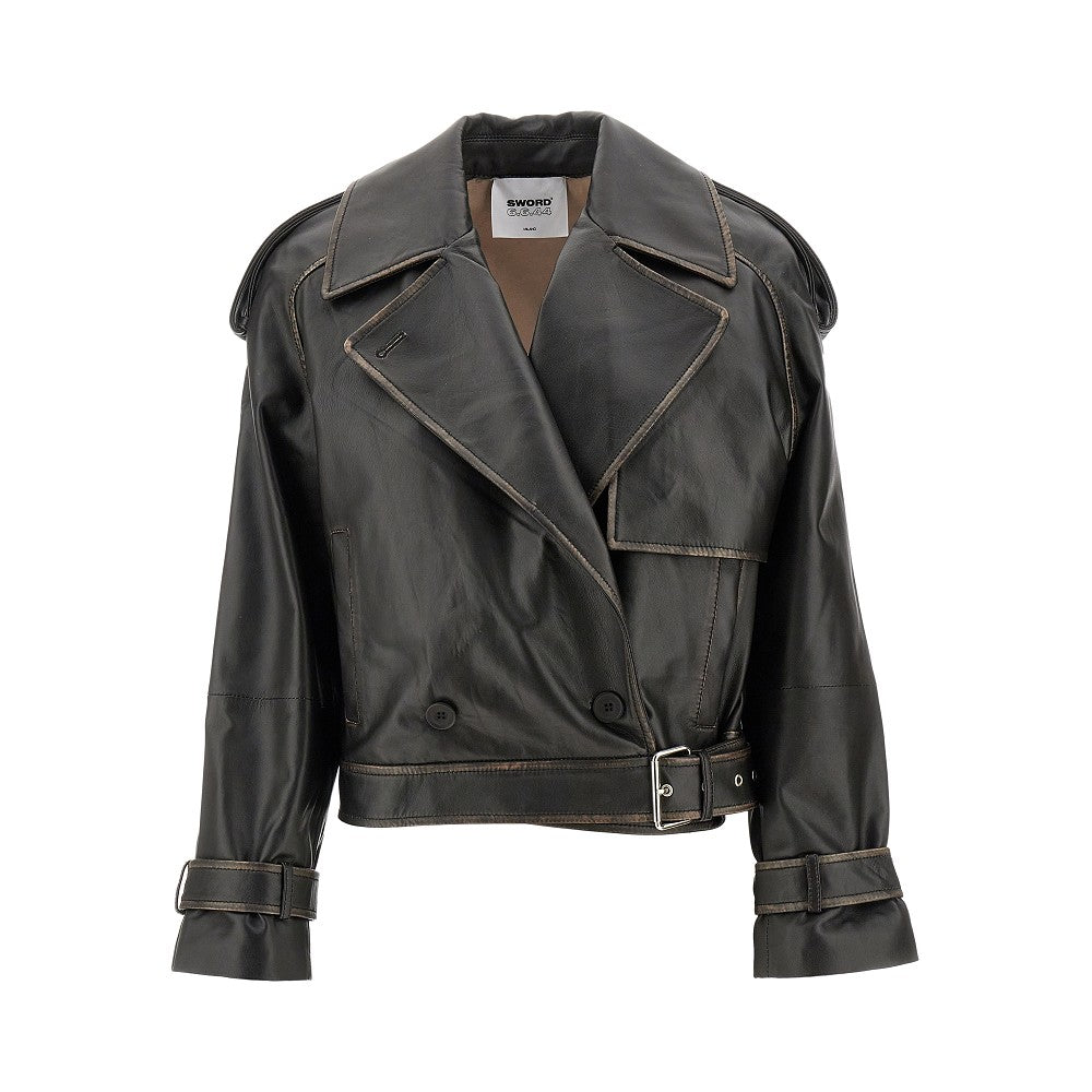 Giacca in pelle