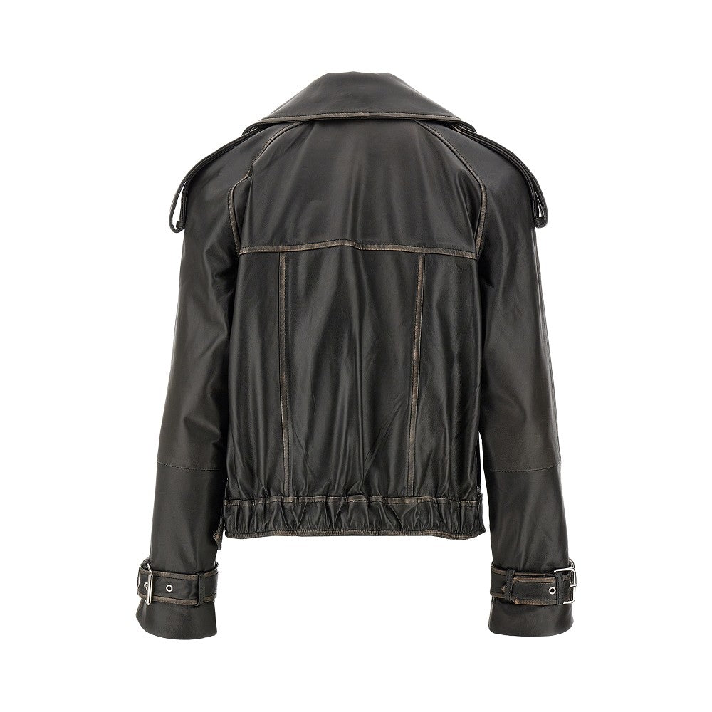 Giacca in pelle