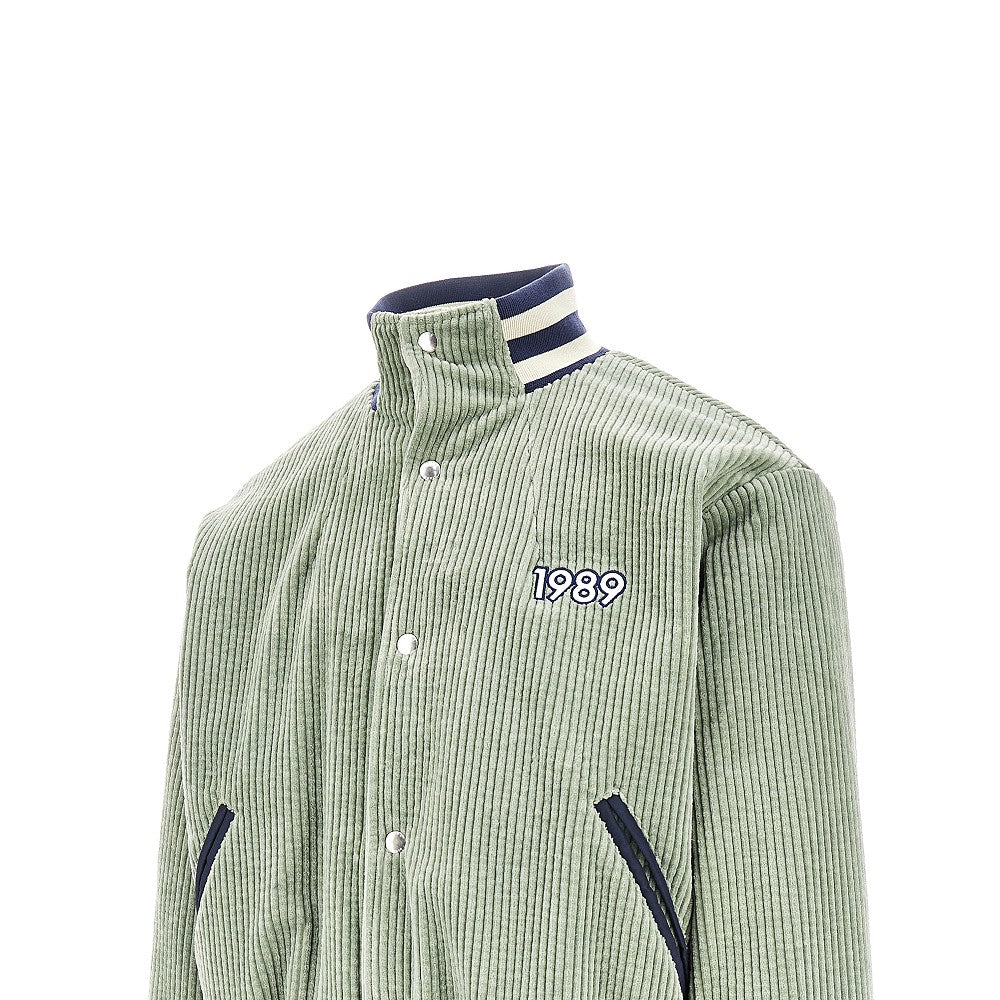 Ribbed chenille &#39;Saturday Night&#39; downjacket
